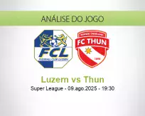 Prognóstico Luzern Thun (09 August 2025)
