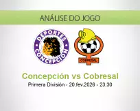Prognóstico Concepción Cobresal (21 February 2026)