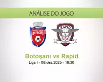 Prognóstico Botoşani Rapid (08 December 2025)