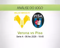 Prognóstico Verona Pisa (06 February 2026)