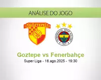 Prognóstico Goztepe Fenerbahçe (16 August 2025)
