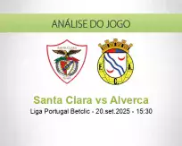 Prognóstico Santa Clara Alverca (20 September 2025)