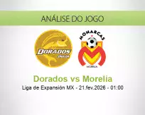 Prognóstico Dorados Morelia (21 February 2026)
