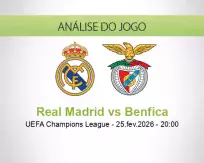 Real Madrid vs Benfica