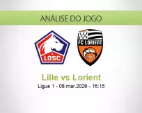 Prognóstico Lille Lorient (08 March 2026)