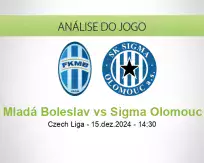 Prognóstico Mladá Boleslav Sigma Olomouc (15 December 2024)