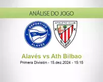 Prognóstico Alavés Ath Bilbao (15 December 2024)