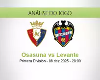 Prognóstico Osasuna Levante (08 December 2025)