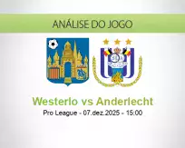 Prognóstico Westerlo Anderlecht (07 December 2025)