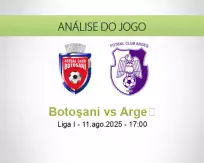 Prognóstico Botoşani Argeș (11 August 2025)