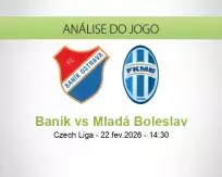 Prognóstico Baník Mladá Boleslav (22 February 2026)