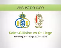 Prognóstico Saint-Gilloise St Liege (16 August 2025)