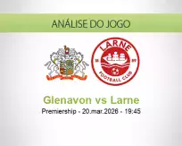 Prognóstico Glenavon Larne (20 March 2026)