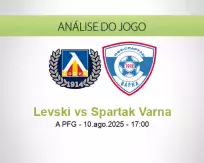 Prognóstico Levski Spartak Varna (10 August 2025)