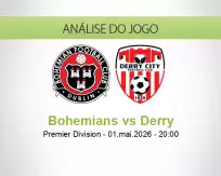 Prognóstico Bohemians Derry (01 May 2026)