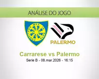 Prognóstico Carrarese Palermo (08 March 2026)
