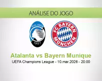 Prognóstico Atalanta Bayern Munique (10 March 2026)