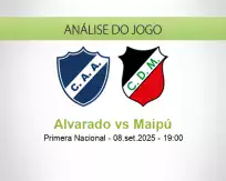Prognóstico Alvarado Maipú (08 September 2025)