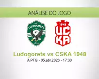 Prognóstico Ludogorets CSKA 1948 (05 April 2026)