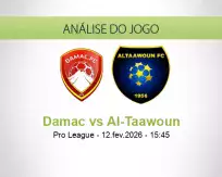 Damac vs Al-Taawoun