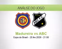 Prognóstico Madureira ABC (25 February 2026)