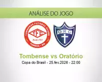 Prognóstico Tombense Oratório (26 February 2026)