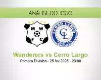 Prognóstico Wanderers Cerro Largo (11 March 2025)