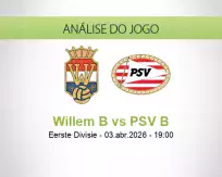 Prognóstico Willem B PSV B (03 April 2026)