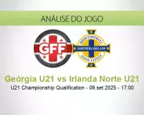 Prognóstico Geórgia U21 Irlanda Norte U21 (09 September 2025)