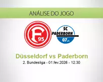 Prognóstico Düsseldorf Paderborn (01 February 2026)