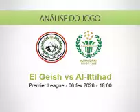 Prognóstico El Geish Al-Ittihad (06 February 2026)