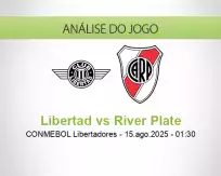 Prognóstico Libertad River Plate (15 August 2025)