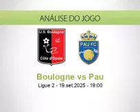 Prognóstico Boulogne Pau (19 September 2025)