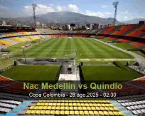 Prognóstico Nac Medellín Quindío (28 August 2025)