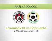 Prognóstico Lokomotiv Sf Dobrudzha (05 March 2026)