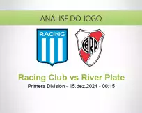 Prognóstico Racing Club River Plate (15 December 2024)