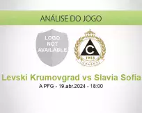 Prognóstico Levski Krumovgrad Slavia Sofia (19 April 2024)