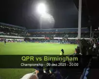 Prognóstico QPR Birmingham (09 December 2025)