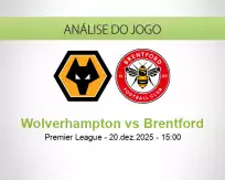 Prognóstico Wolverhampton Brentford (20 December 2025)
