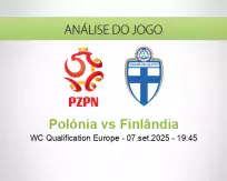 Prognóstico Polónia Finlândia (07 September 2025)