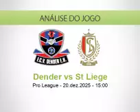 Prognóstico Dender St Liege (20 December 2025)