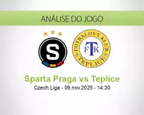 Prognóstico Sparta Praga Teplice (09 November 2025)