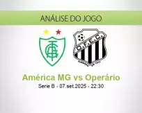 Prognóstico América MG Operário (07 September 2025)