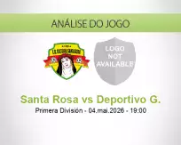Prognóstico Santa Rosa Deportivo G. (04 May 2026)