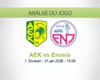 Prognóstico AEK Enosis (31 January 2026)