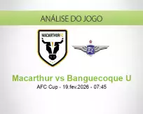 Prognóstico Macarthur Banguecoque U (19 February 2026)