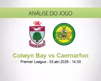 Prognóstico Colwyn Bay Caernarfon (03 April 2026)