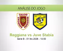 Prognóstico Reggiana Juve Stabia (01 February 2026)
