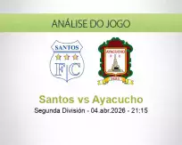 Prognóstico Santos Ayacucho (04 April 2026)