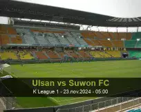 Prognóstico Ulsan Suwon FC (23 November 2024)